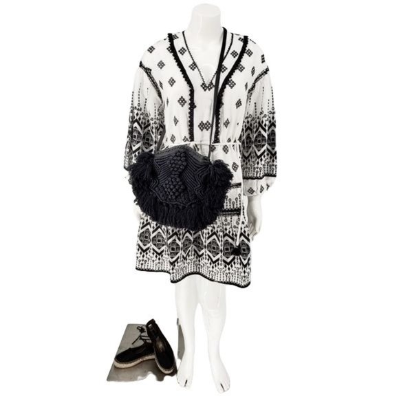 Anthropologie Francine Eyelet Mini Dress - Picture 9 of 14